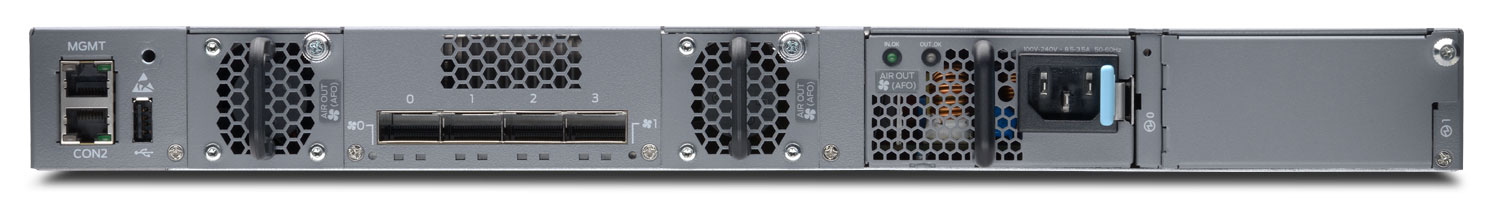 Juniper EX4300 Rear Panel
